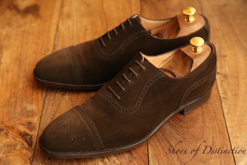 George cleverley brown suede - george,