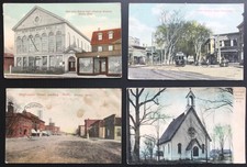 USA 4 Postcards Manchester