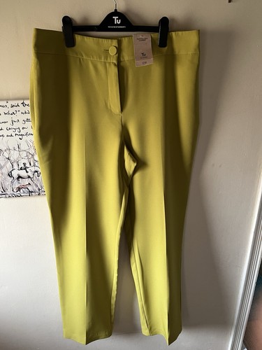 Lime green trousers - tu,