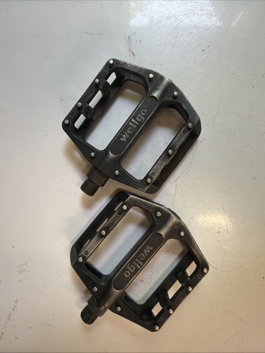 Flat bike pedals wellgo - pedals, b087u