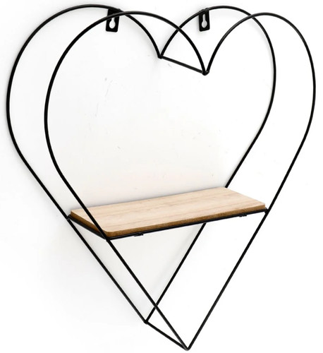 Heart shaped wire wall - heart,