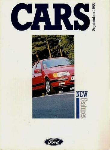 Ford cars september 1988 - ford,