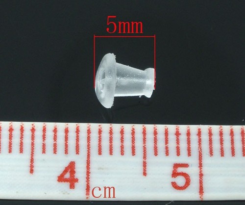 Clear soft rubber - clear,