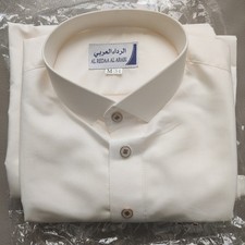 Mens Cream Thobe Jubba Saudi