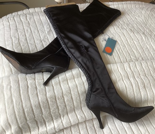 Karen millen black satin - millen,