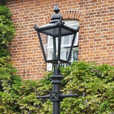 90cm Black Victorian Lantern - Replacement Lamp Post Top - Ex-Display
