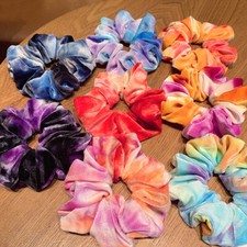 Extra Large Oversized Velvet Strong Thick Elastic Scrunchies Hair bobble Bands