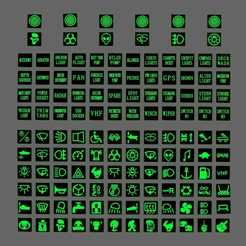 120pcs circuit panel sticker - circuit,
