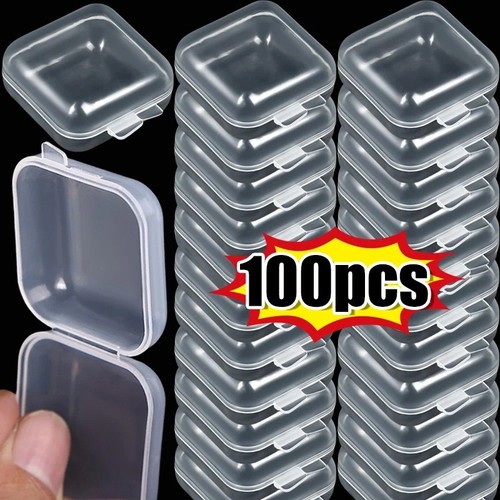 Transparent plastic mini - transparent,