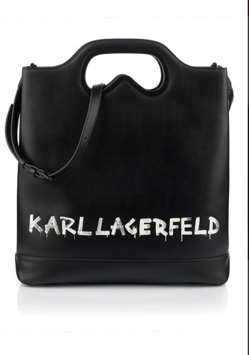 Rare karl lagerfeld - lagerfeld, leather