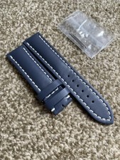 BREITLING BLUE CALFSKIN