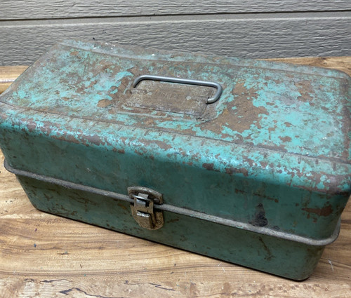 Vintage liberty steel chest - vintage,