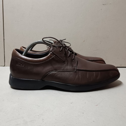 Clarks men leather laced up - ,