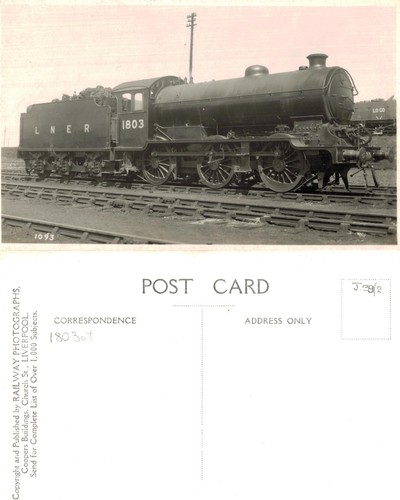 Vintage postcard lner - postcard,