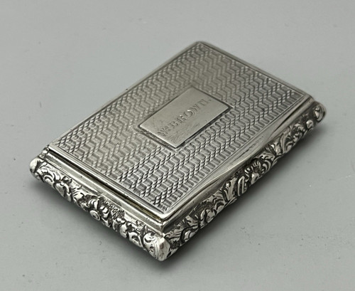 William silver snuff - william,