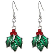 Christmas Holly Dangle Hook