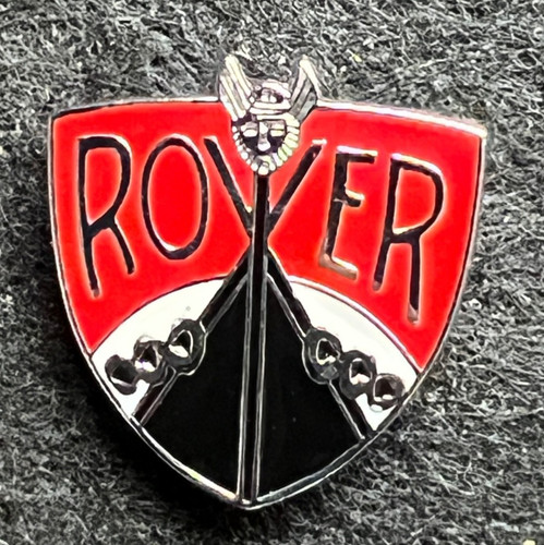 Vintage rover viking enamel - vintage,