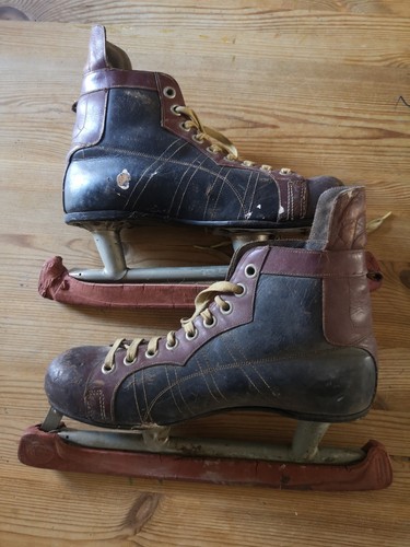 Vintage retro two tone leather - vintage,
