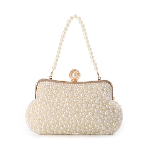 Women pearl evening handbag - evening,