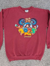 Vintage Disney Jumper Where The Party Never End 2005 Size Large