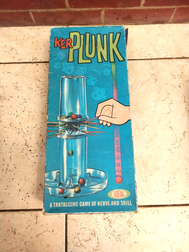 Vintage kerplunk game ideal - vintage,