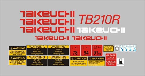 Takeuchi 210r mini digger - takeuchi, tb