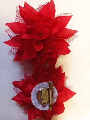 Gorgeous fabric flower - flower, corsage