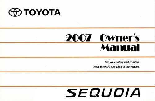2007 toyota sequoia - toyota,