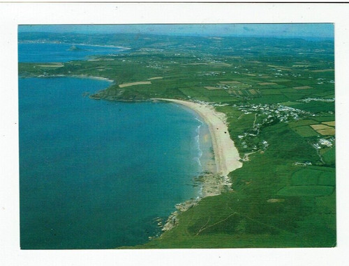 Cornwall postcard colour photo - postcard,
