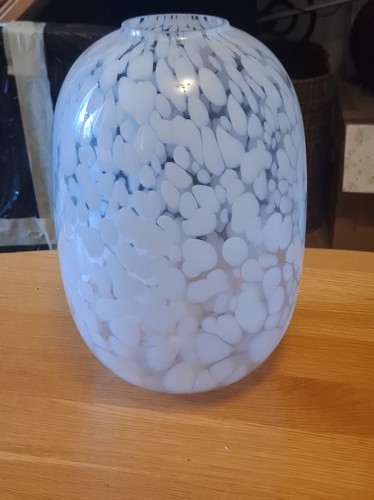 Large confetti vase clear - clear, and