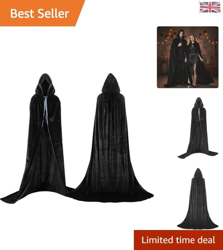Elegant black hooded - elegant, velvet