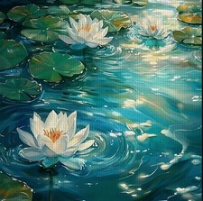 WATER LILIES CROSS STITCH KIT