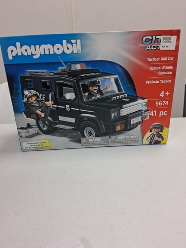 New playmobil 5674 tactical - new,