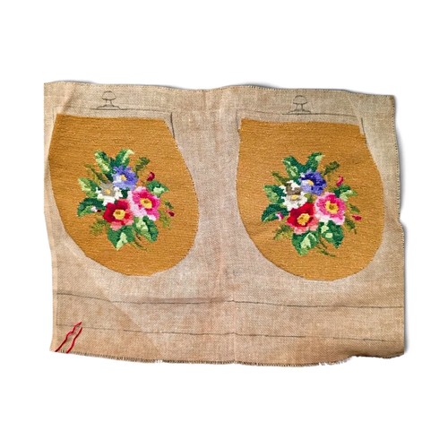 Floral needlepoint embroidery - floral,