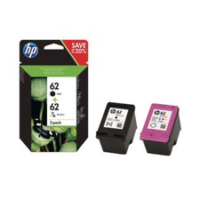 Genuine HP 62 Black & Colour