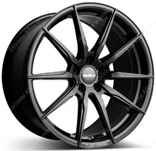 20" Black CV1 Alloy Wheels Fits Vw T5 T6 T28 T30 T32 Van Camper Mini Bus Crew