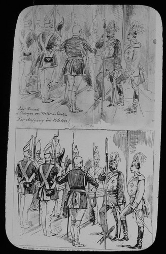 Magic lantern slide - magic,