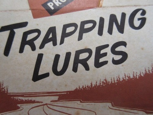 Vintage trapping lures - vintage, lures(various