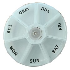 Weekly day pill - pill, container