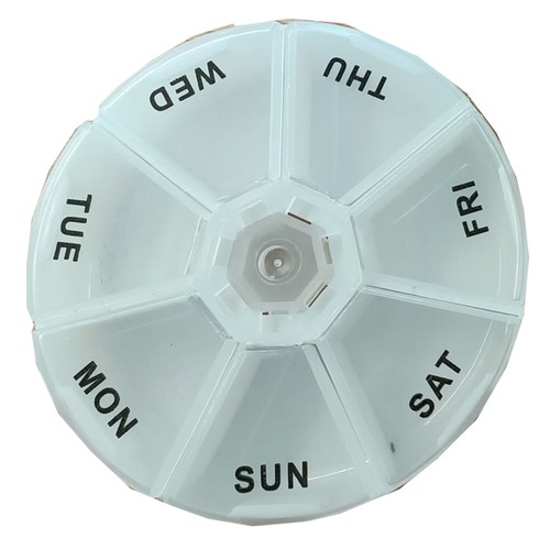 Weekly day pill container - weekly, 7