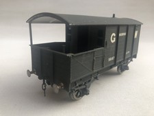 Peco PS601 Kit Built O Gauge GWR 16T Toad Brake Van 56167 Grey For Restoration