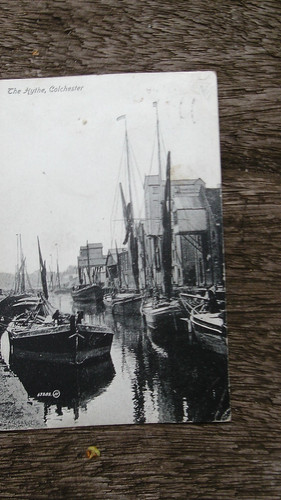 Old postcard the hythe - postcard,,