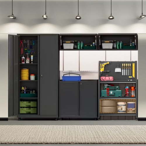 Steel garage storage - garage, system