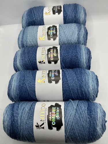 Knitco ombré glitter 200g - glitter,