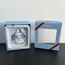 Wedgwood Dressing the Christmas Tree Decoration Ornament Bauble Jasperware