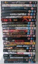 24 x Chinese/Korean/Japanese DVD Set Job Lot Tartan Cine Asia Collection 