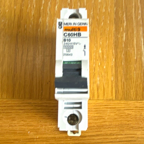 Merlin gerin multi c60hb 10a - gerin, 9