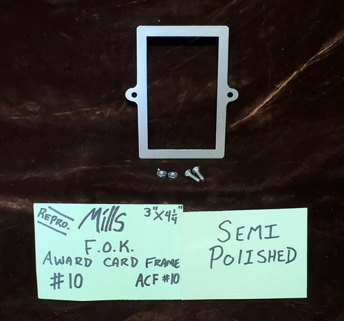 Replacement mills fok - replacement, award