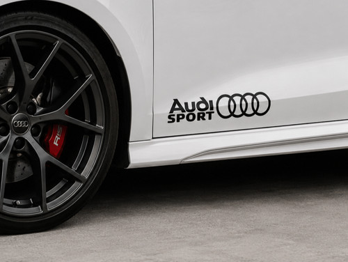 Audi sport car stickers - car,