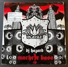 DJ Hazard - Machete Bass EP 12" Vinyl True Playaz Jungle Drum&Bass PLAYAZ004
